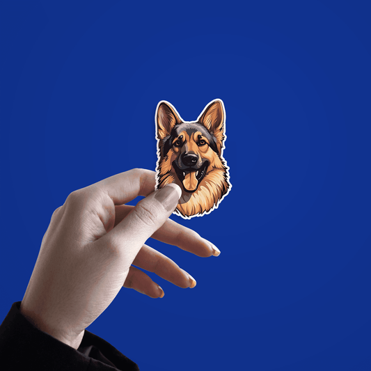 German Shepherd Dog Sticker - sticckiz.com