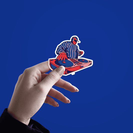 Duotone DJ v2 sticker - sticckiz.com