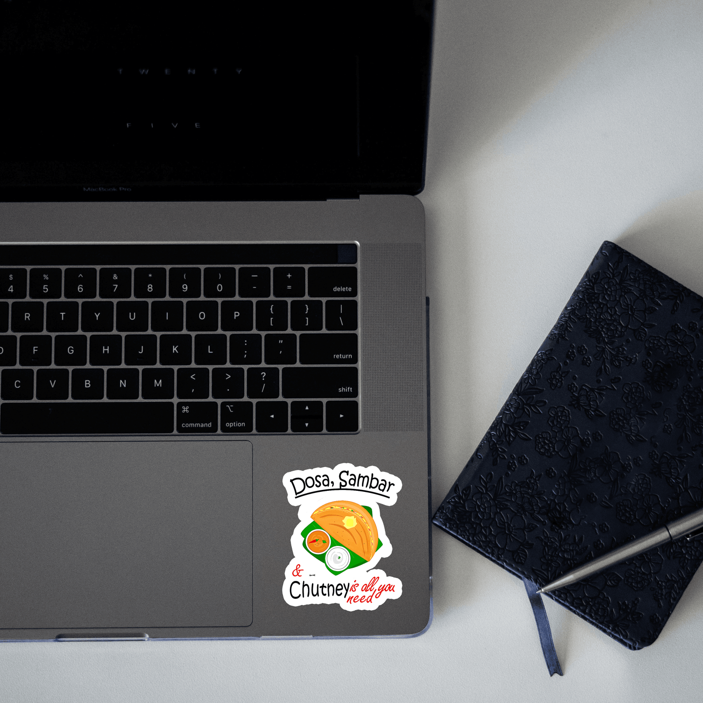 Dosa Sambhar and cutney is all you need sticker - sticckiz.com