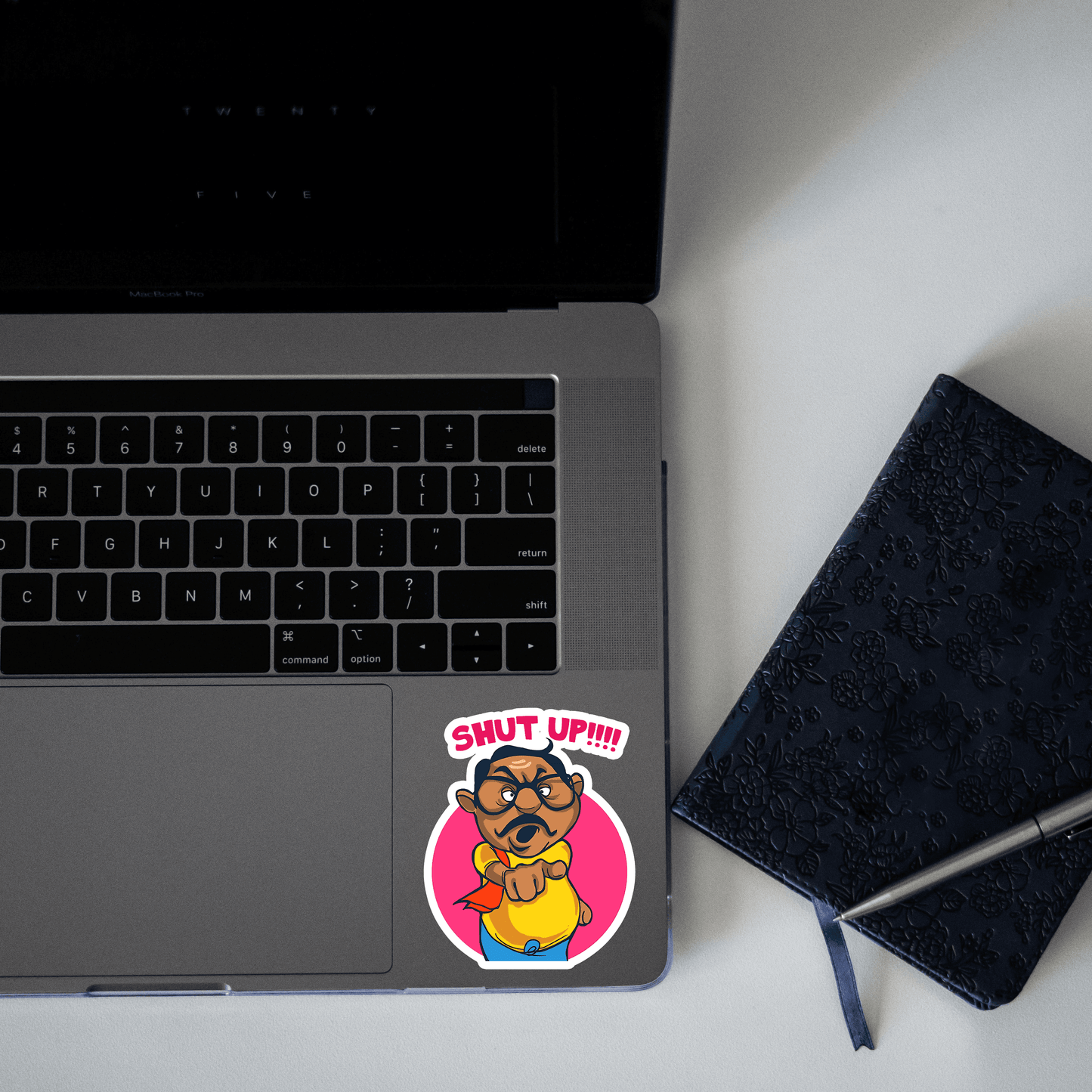 shut up!!! Aiyer anna sticker - sticckiz.com