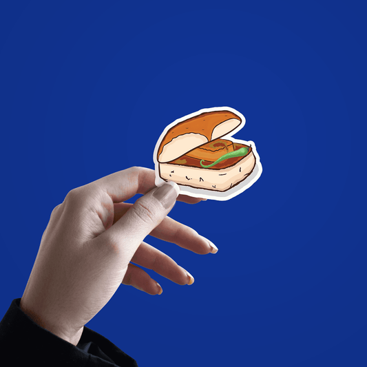 Vada Pav Sticker - sticckiz.com