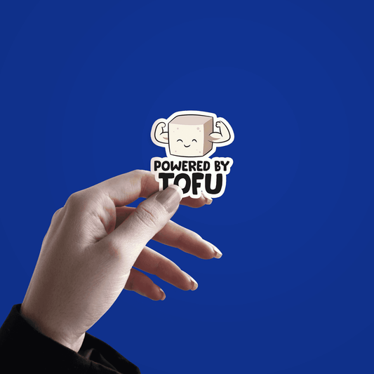 Powered By Tofu Sticker - sticckiz.com