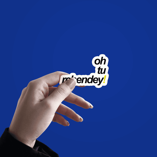 Oh tu rehndey ! Sticker - sticckiz.com