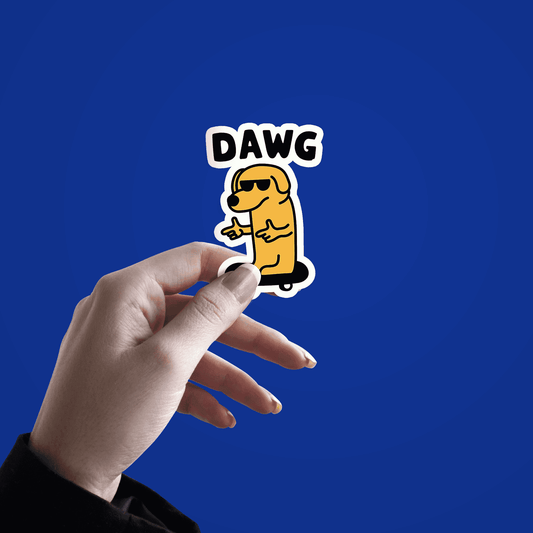 Dawg Sticker - sticckiz.com
