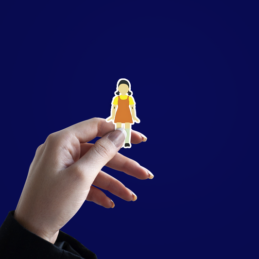 Squid Game robot girl Sticker