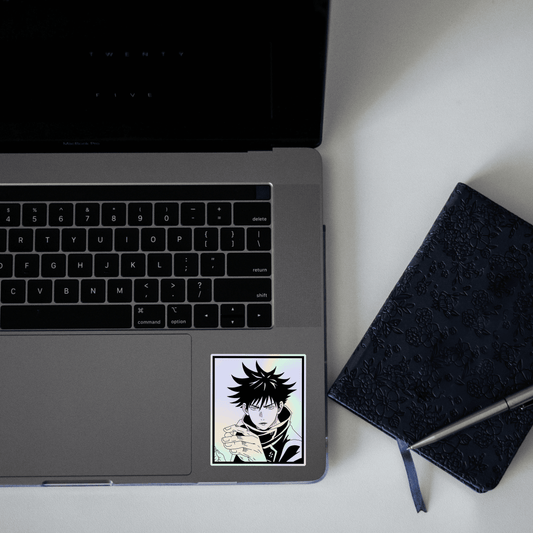 Megumi Fushiguro Holographic Sticker - sticckiz.com