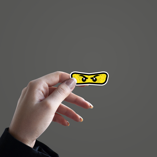 Mask of Lego Ninjago Sticker