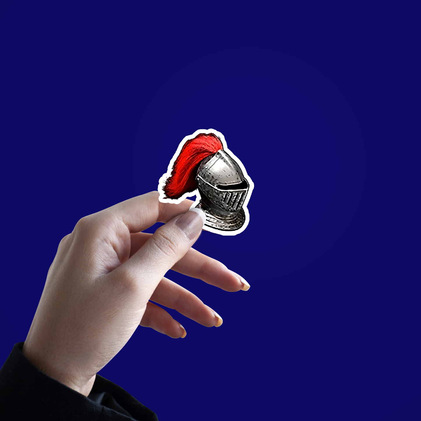 16th Century war Helmet Sticker