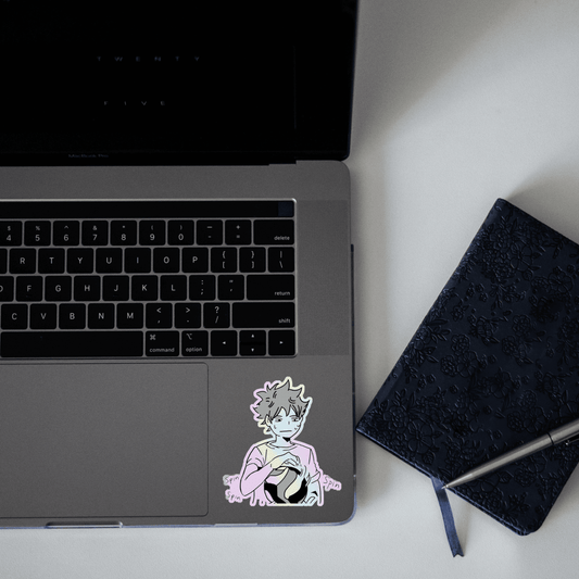 Hinata Shoyou Holographic Sticker - sticckiz.com