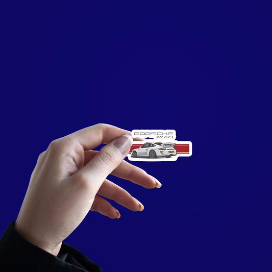 Porsche 911 GT3 Sticker