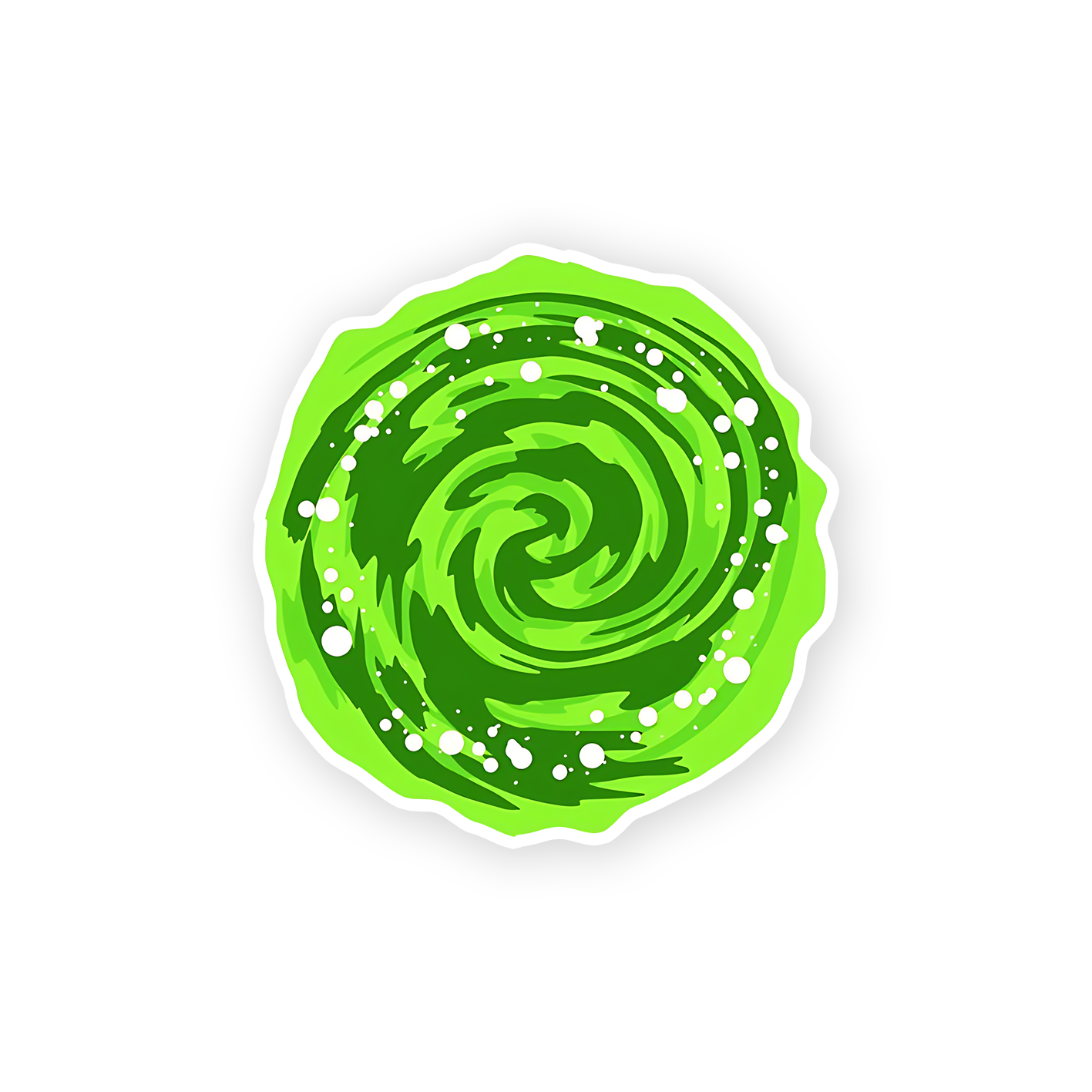 Rick and Morty Portal Sticker