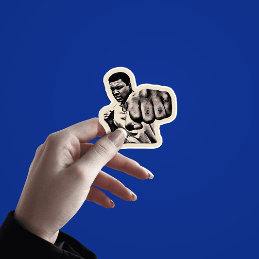 Mohammad Ali Boxer Sticker - sticckiz.com