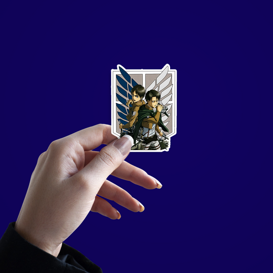 Jheims HC (jheimsh) | Attack on titan anime Sticker