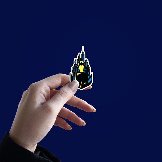 Barman Shadow city Sticker