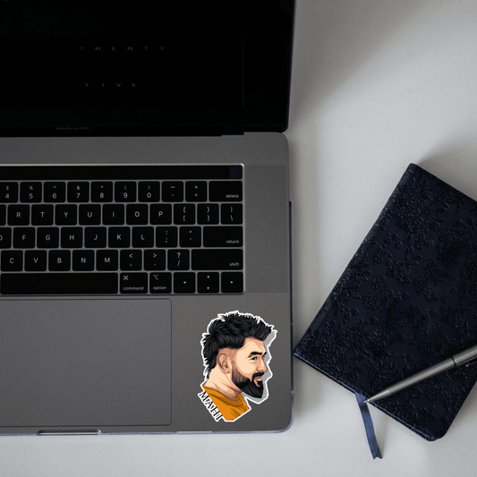 Mahi bhai Sticker - sticckiz.com