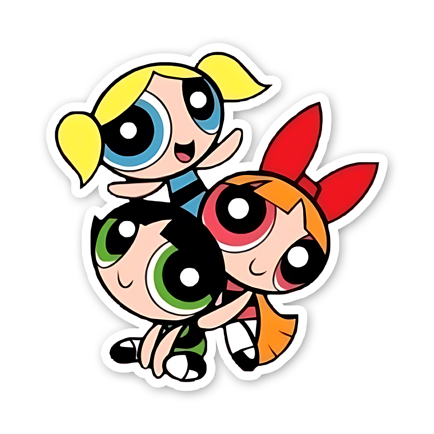 Power Puffs girls v2 Sticker