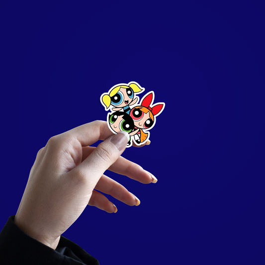 Power Puffs girls v2 Sticker