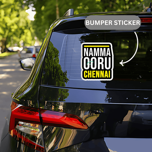 Namma Ooru Chennai Sticker - sticckiz.com