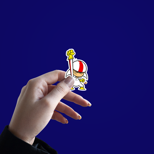 Kick Buttowski Sticker