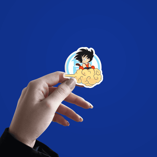 son goku kid v4 sticker - sticckiz.com
