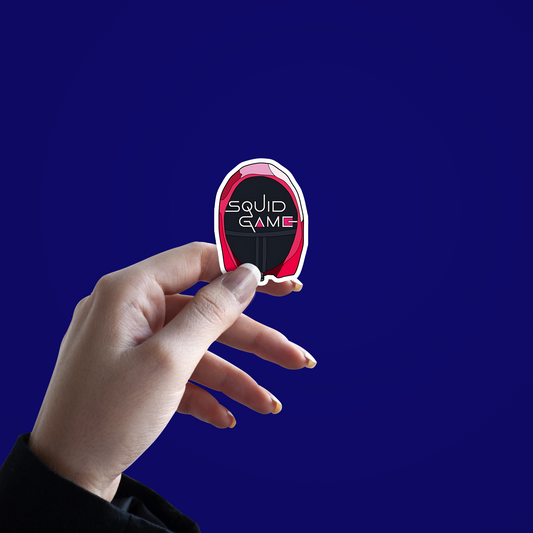 Squid Game Mask Sticker