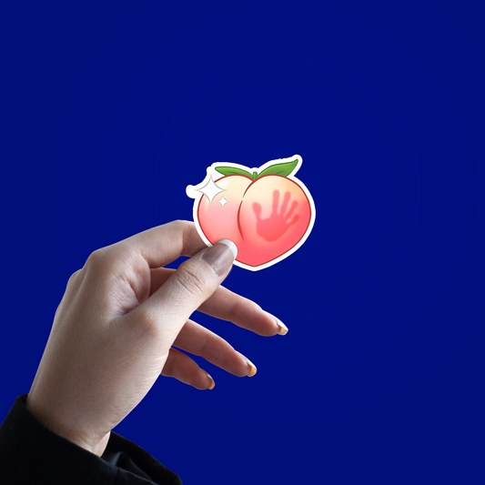 Peach emoji Sticker