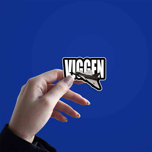 Viggen Aircraft Sticker - sticckiz.com