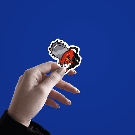 chainsaw v5 sticker - sticckiz.com