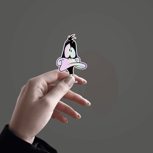 Daffy Duck V2 Holographic Sticker - sticckiz.com