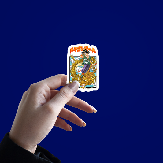 Dragon & son Goku Sticker