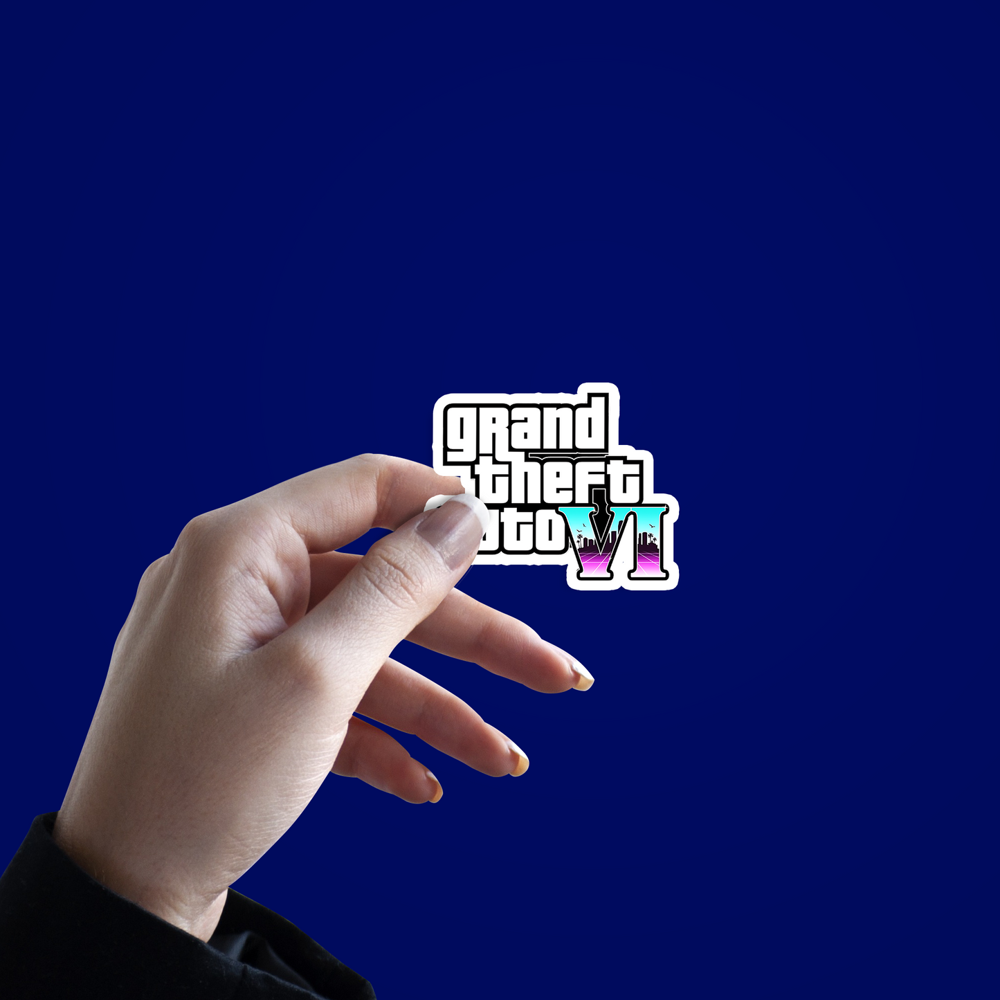 Grand Theft Auto ^ Sticker