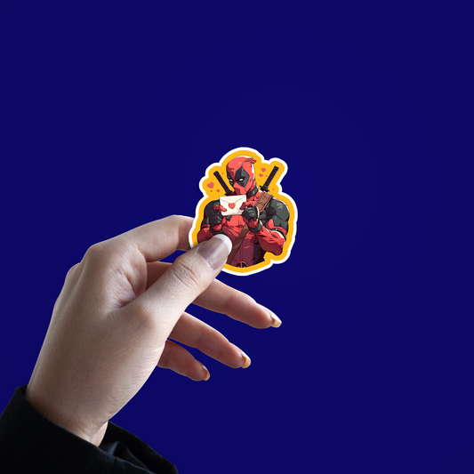 Cutie Deadpool Sticker