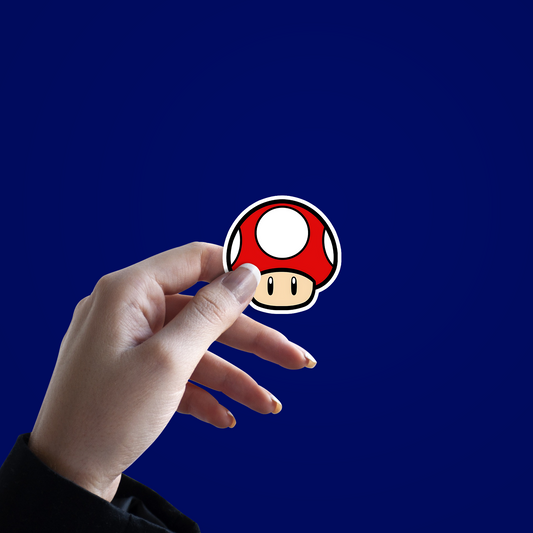 Hongo de super Mario Bros Sticker