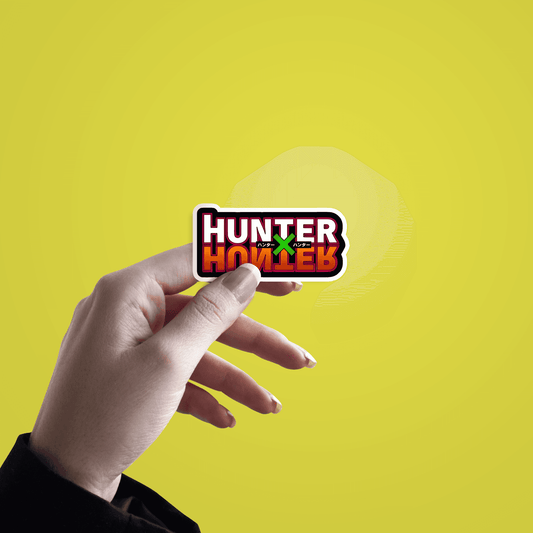 Hunter x Hunter logo Sticker - sticckiz.com