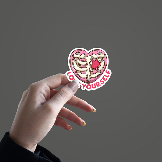 Love Yourself Sticker
