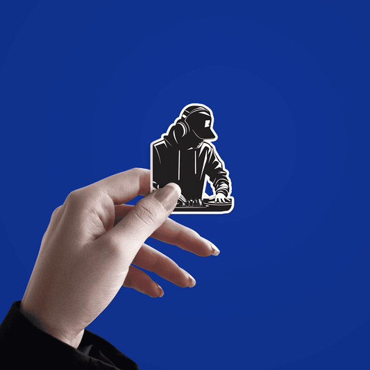 DJ v4 sticker - sticckiz.com