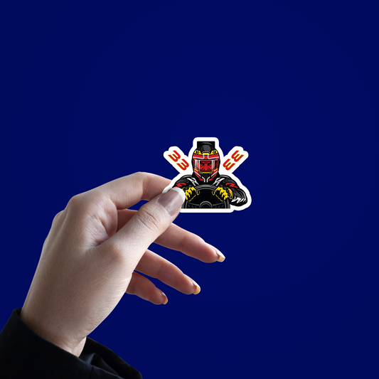 F1 car racer Sticker