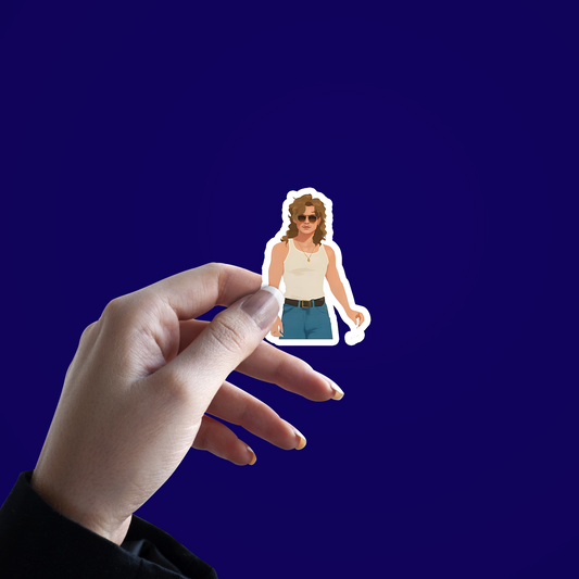 Billy Hargrove from Stranger Things Sticker