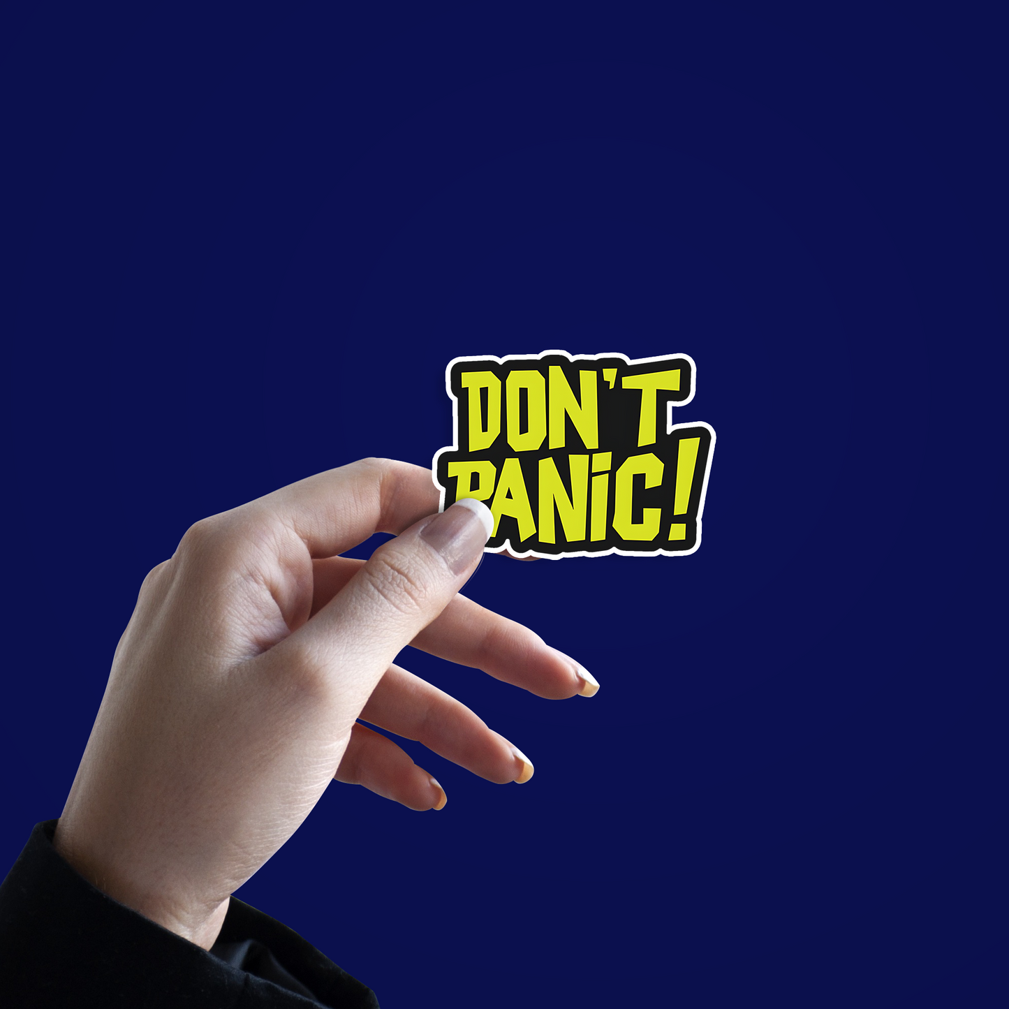 Don't Panic Sticker