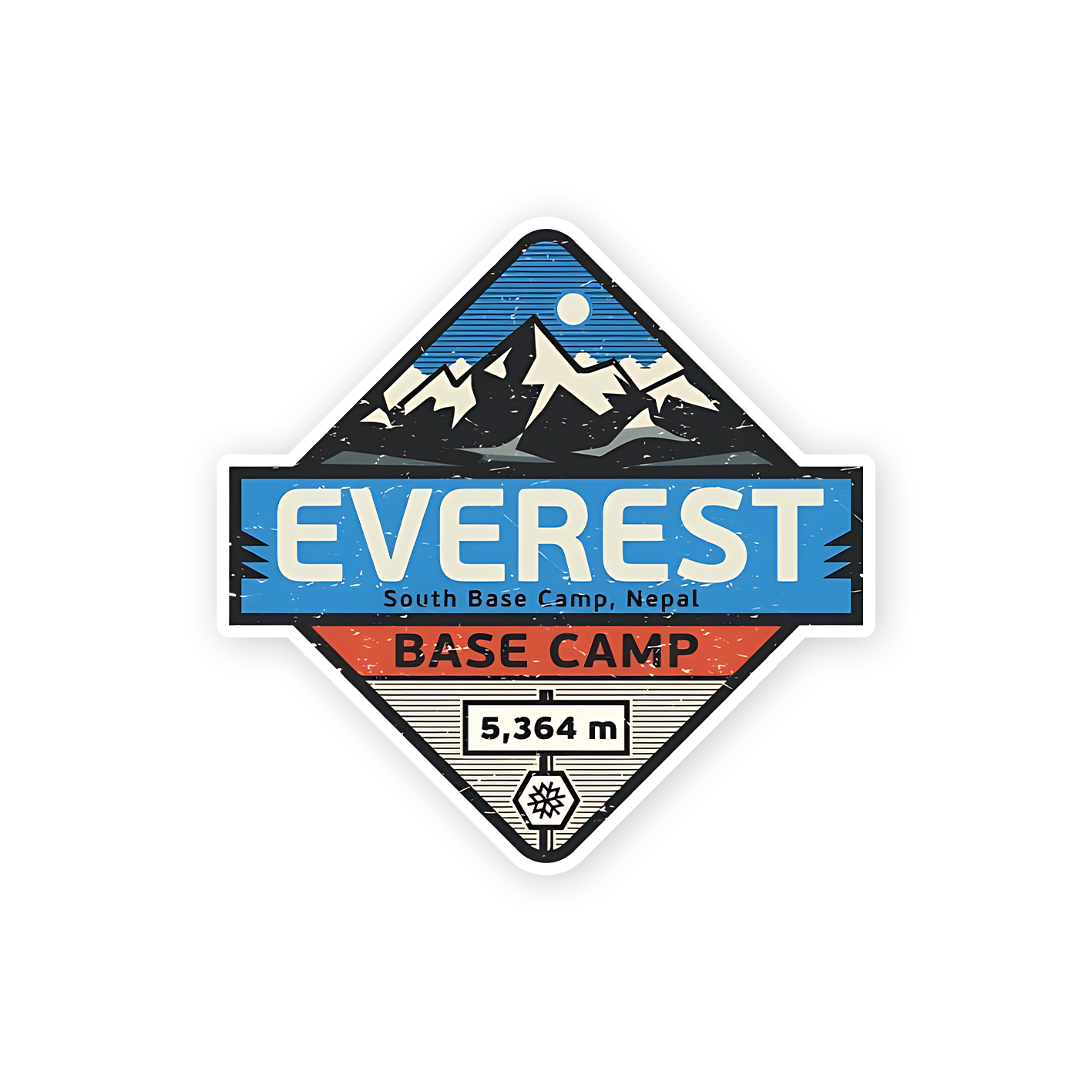 Mt. Everest Sticker