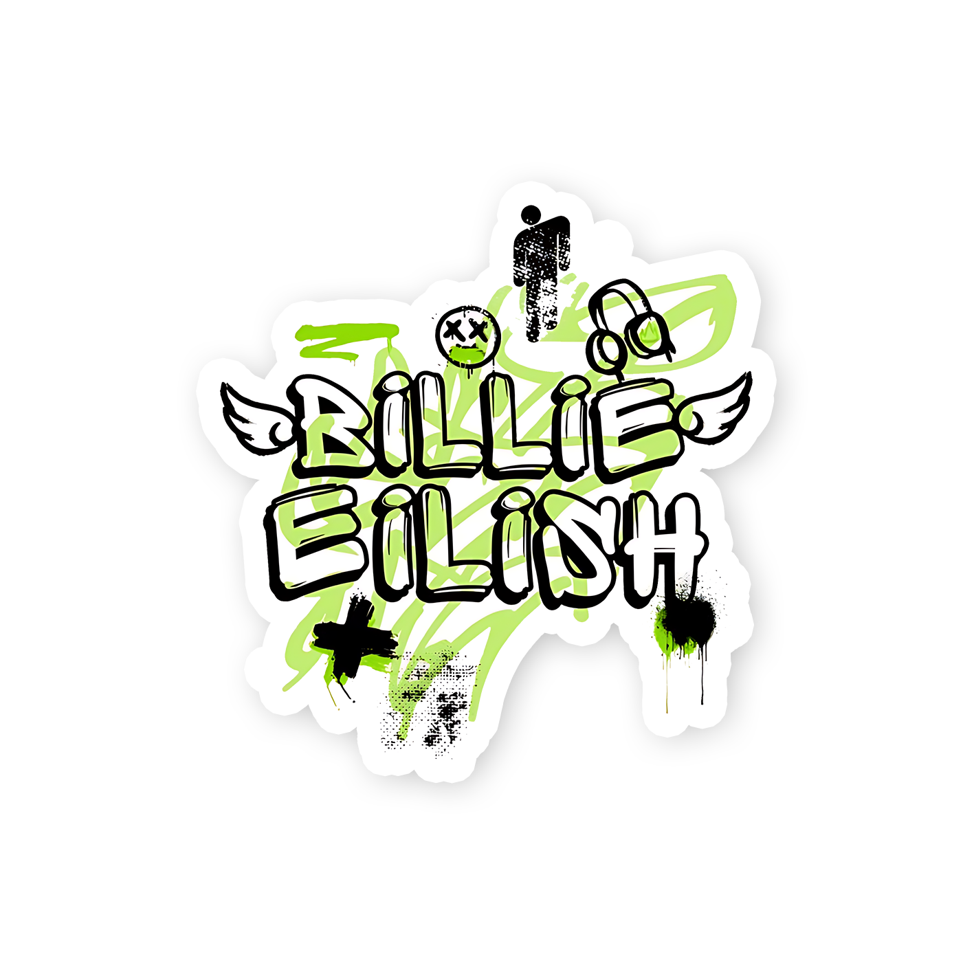 Billie Eilish Sticker New