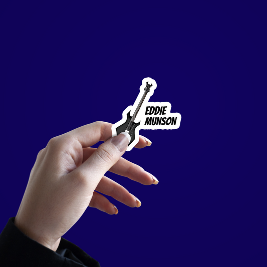 Eddie Munson Stranger Things Sticker