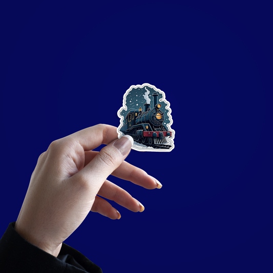Magical train Sticker