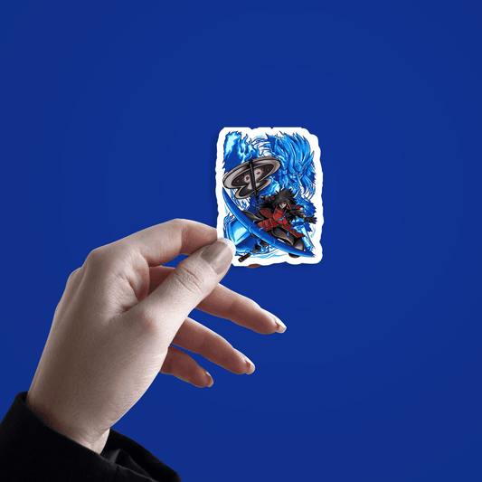 Blue Susanoo Sticker - sticckiz.com