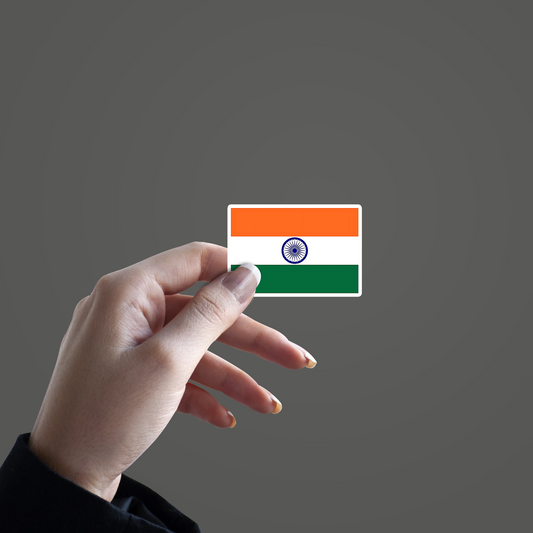 Indian Flag Sticker
