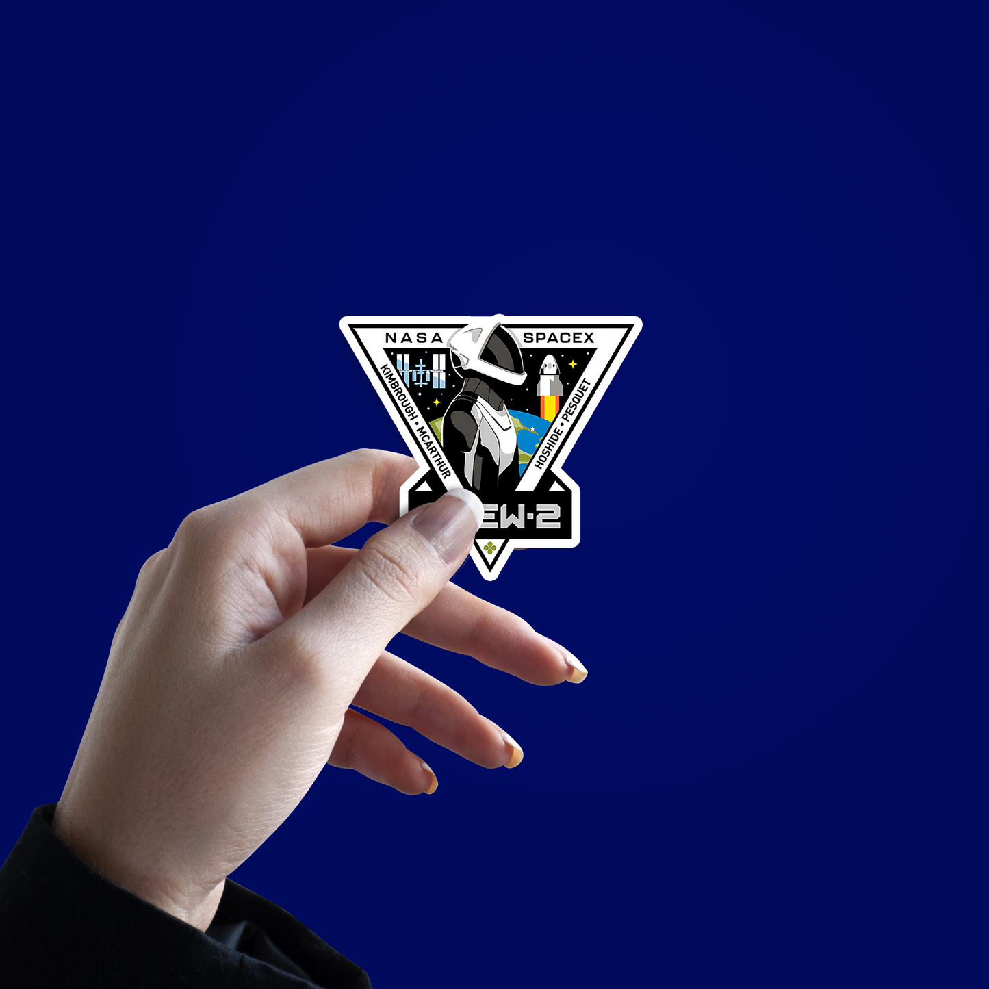 NASA Space X Crew 2 Sticker