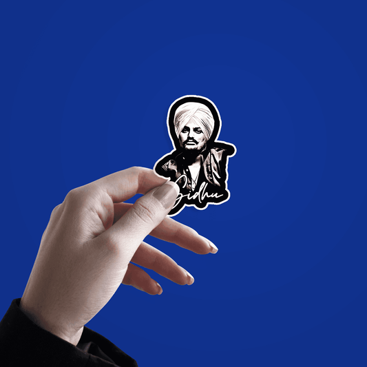 Sidhu moosewala Photo Sticker - sticckiz.com
