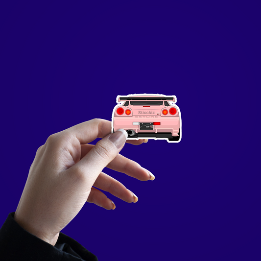 Skyline Supercar Sticker