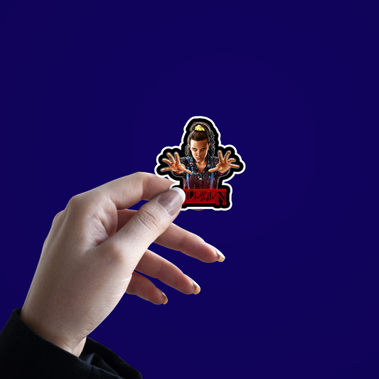 Eleven - Stranger Things Magnet Sticker