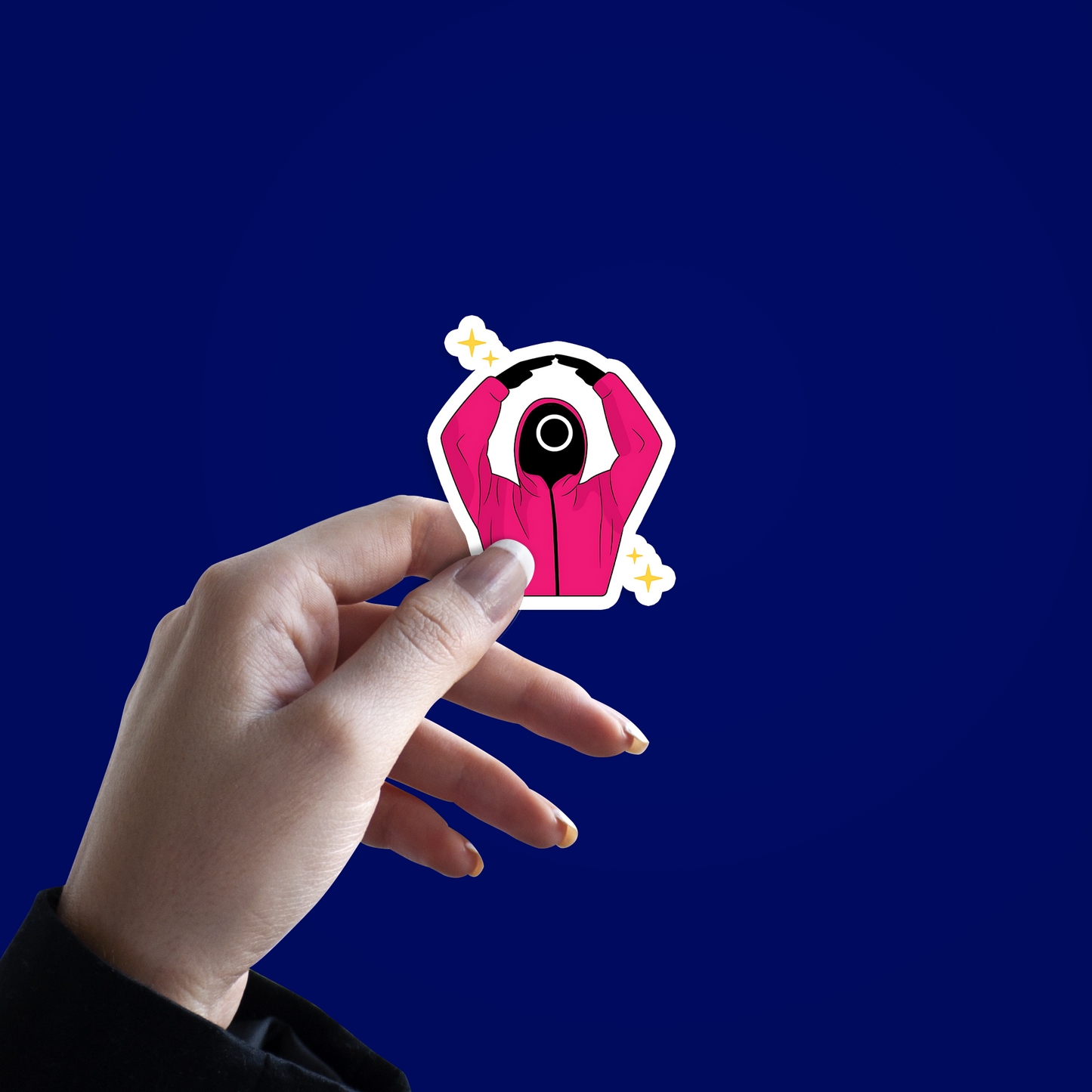 Squid Game Staff Winning Position Sticker